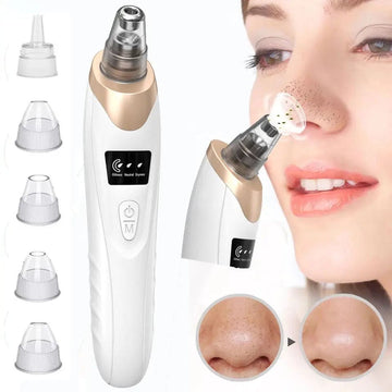 Electric Blackhead Remover, Vacuum Acne Cleaner, Black Spots Removal Device,
